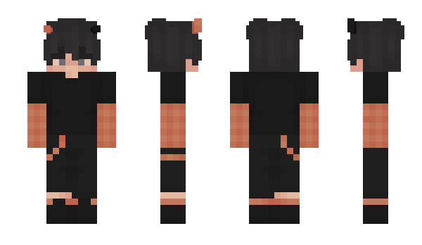 Minecraft skin NoBinario