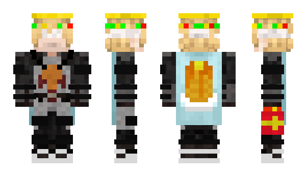 Minecraft skin RudeusGV