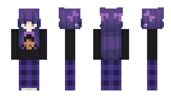 Minecraft skin catgirl_nya