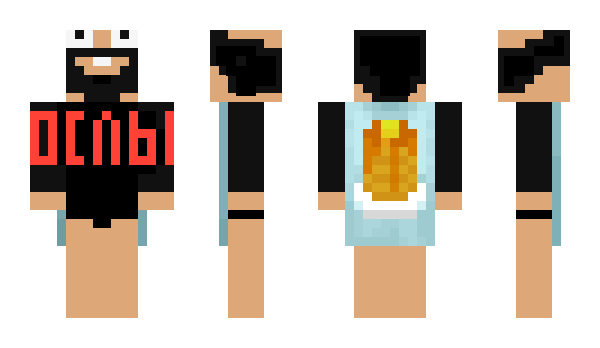 Minecraft скін по ніку Akukao
