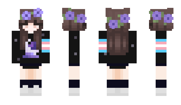 Minecraft skin Tkuromi