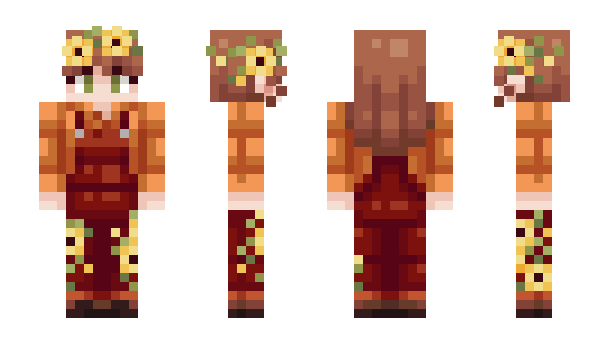 Minecraft skin Elcine