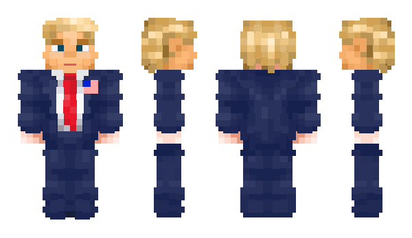 Minecraft скин по нику DonaldTrump231