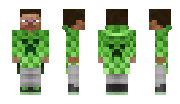 Minecraft скин по нику ItsJustAGame09