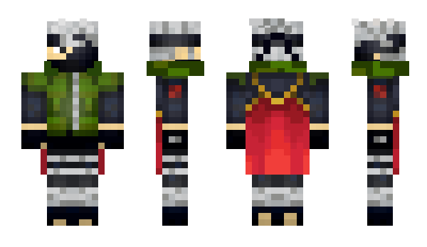 Minecraft skin Kakashicolchon