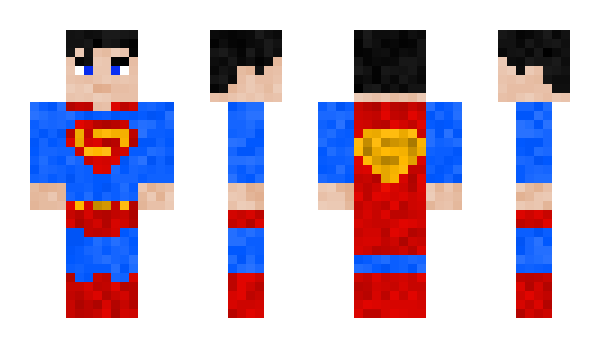 Minecraft skin Suppermen