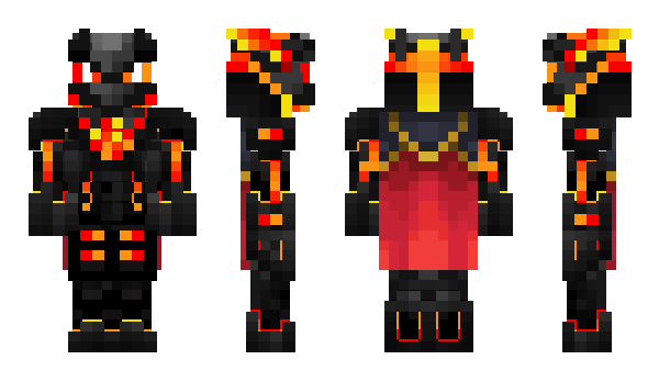 Minecraft skin Laevatein_8