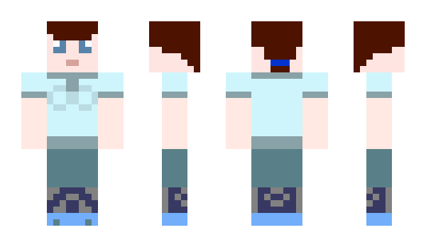 Minecraft skin Lelou