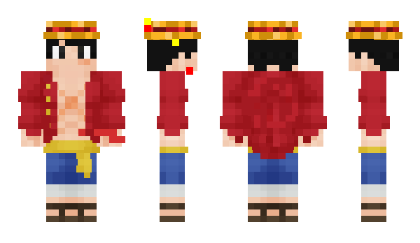 Minecraft skin NekoLuffy