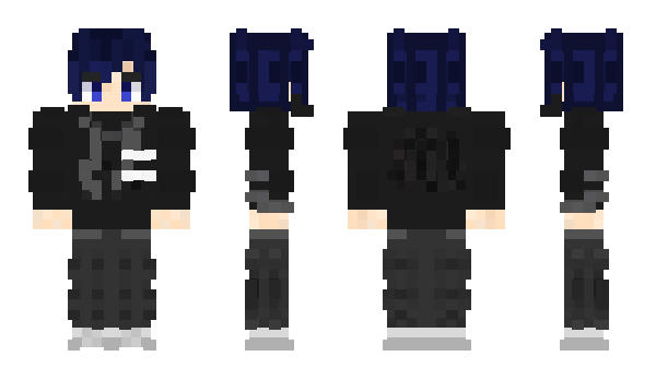 Minecraft скин по нику MOAI014