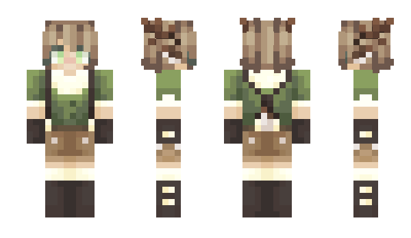 Minecraft skin Lunarla