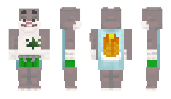 Minecraft скін по ніку Mhb6