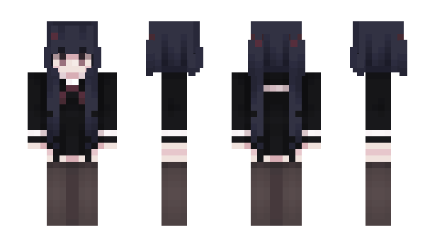 Minecraft скин по нику Mignonne_111