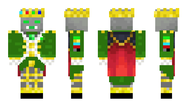 Minecraft skin GreenyA