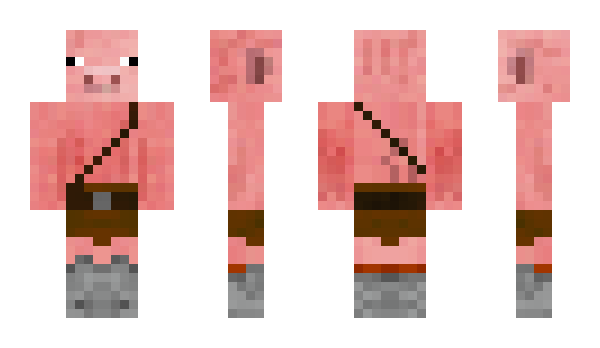 Minecraft skin PigSaudevil