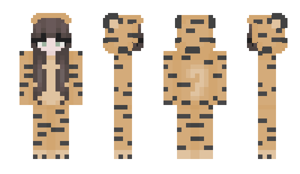 Minecraft skin FlowerGirlWings