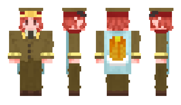 Minecraft skin Pryanekk
