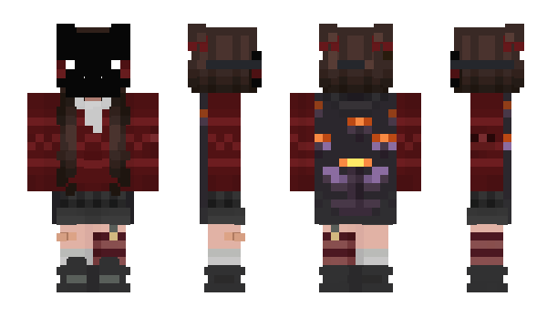 Minecraft skin ShantiKitiki