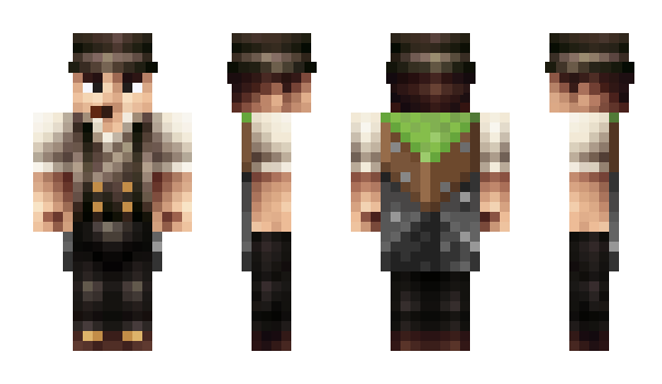 Minecraft skin Snow77Wolf77