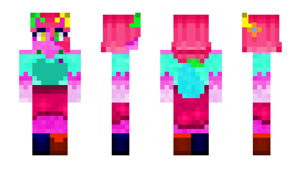 Minecraft skin SplitSanity