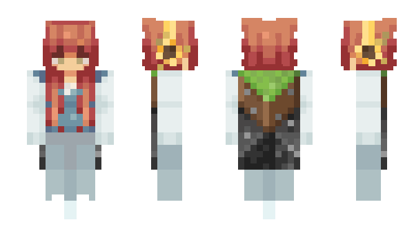 Minecraft skin 7unflower