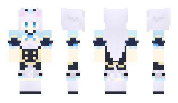 Minecraft skin Nyaruse_0x0