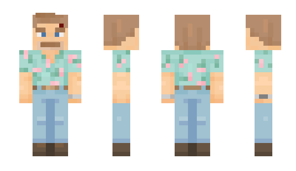 Minecraft skin JimHopper