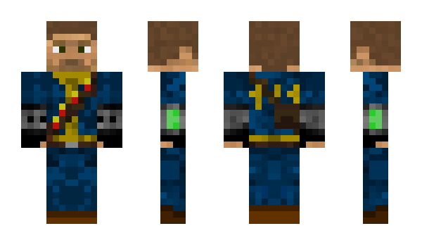 Minecraft skin Wolfknight