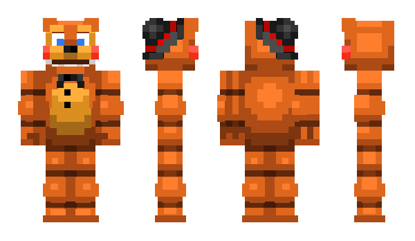 Minecraft skin Toy_Freddy1