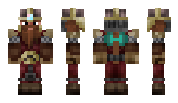Minecraft скин по нику NainSousMonster