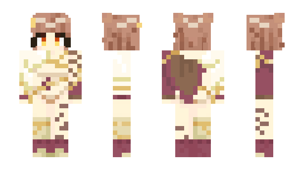 Minecraft skin MonaEuphelia