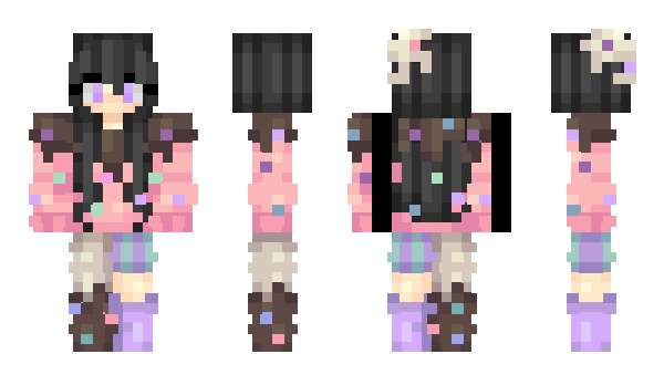 Minecraft skin NikaMizu