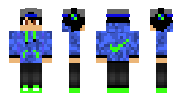 Minecraft skin iTzisH