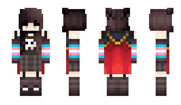 Minecraft скін по ніку Mabel666