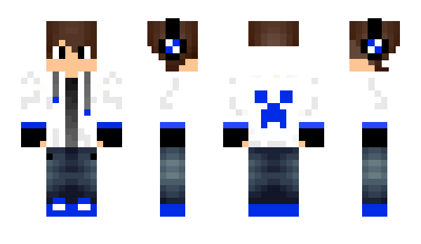 Minecraft skin HeladoAlmendrado