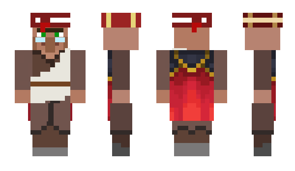 Minecraft skin Red6311