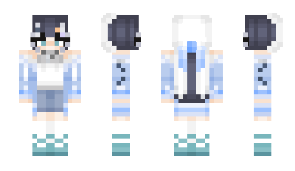 Minecraft skin Skylandxr