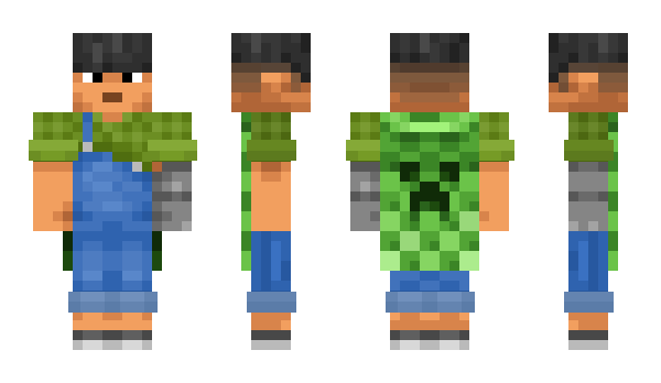 Minecraft skin Sazs