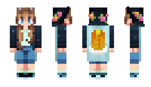 Minecraft скин по нику AbiSun