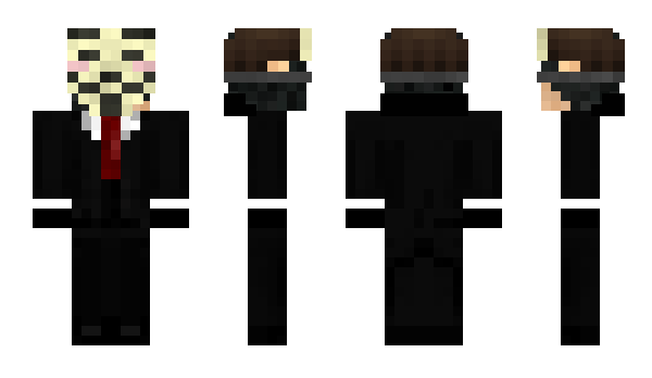 Minecraft skin Olovka