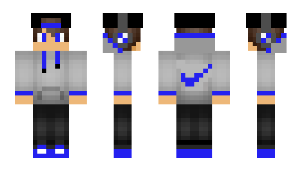 Minecraft skin Evech