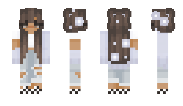 Minecraft скин по нику gamersgirl