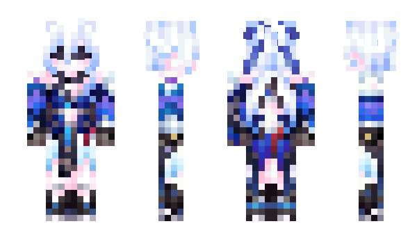 Minecraft skin KDAAHRI