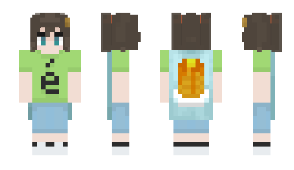 Minecraft скин по нику Plovie