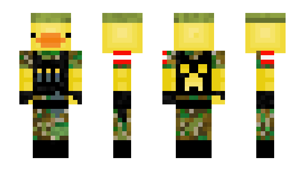 Minecraft скін по ніку VoxDuck