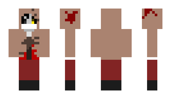 Minecraft skin IsaacFost