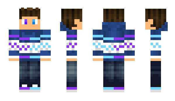 Minecraft skin prazi