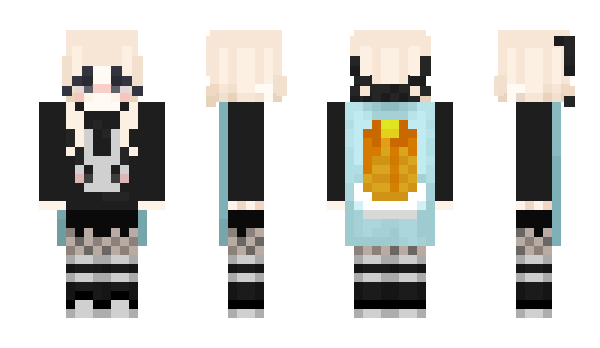 Minecraft skin takoyashiOwO