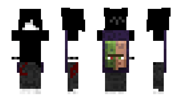 Minecraft скин по нику F22D