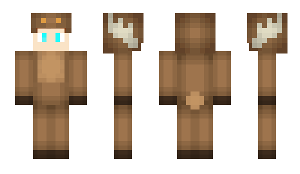Minecraft skin Moose